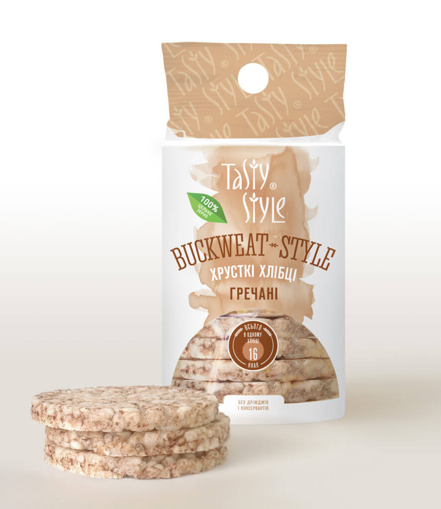 Гречані хлібці «Buckwheat-Style» від Tasty Style: вишуканий смак для справжніх гурманів!