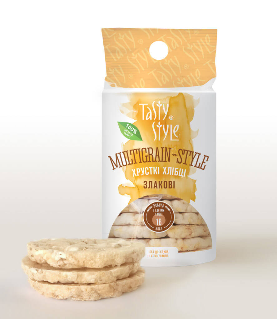 Злакові хлібці «Multigrain-Style» від Tasty Style: мікс корисності!